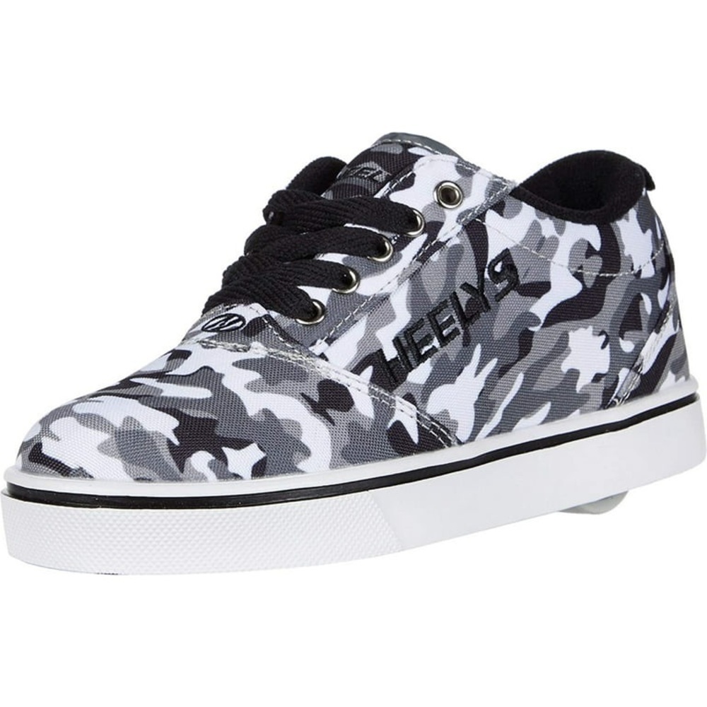 Heelys Kids Pro 20 Prints Charcoal Grey Camo size 7 little kid wheel shoes